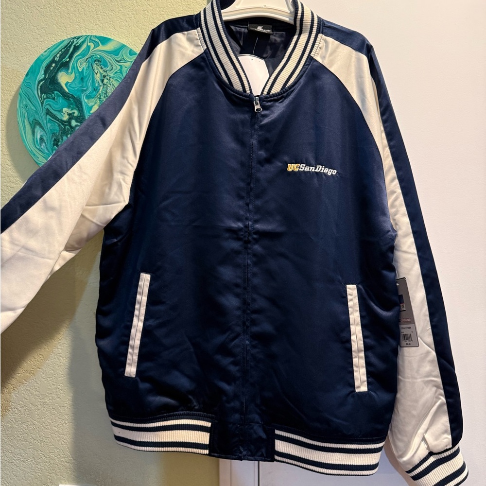 Colosseum UC San Diego Tritons Men's Navy and White Jacket